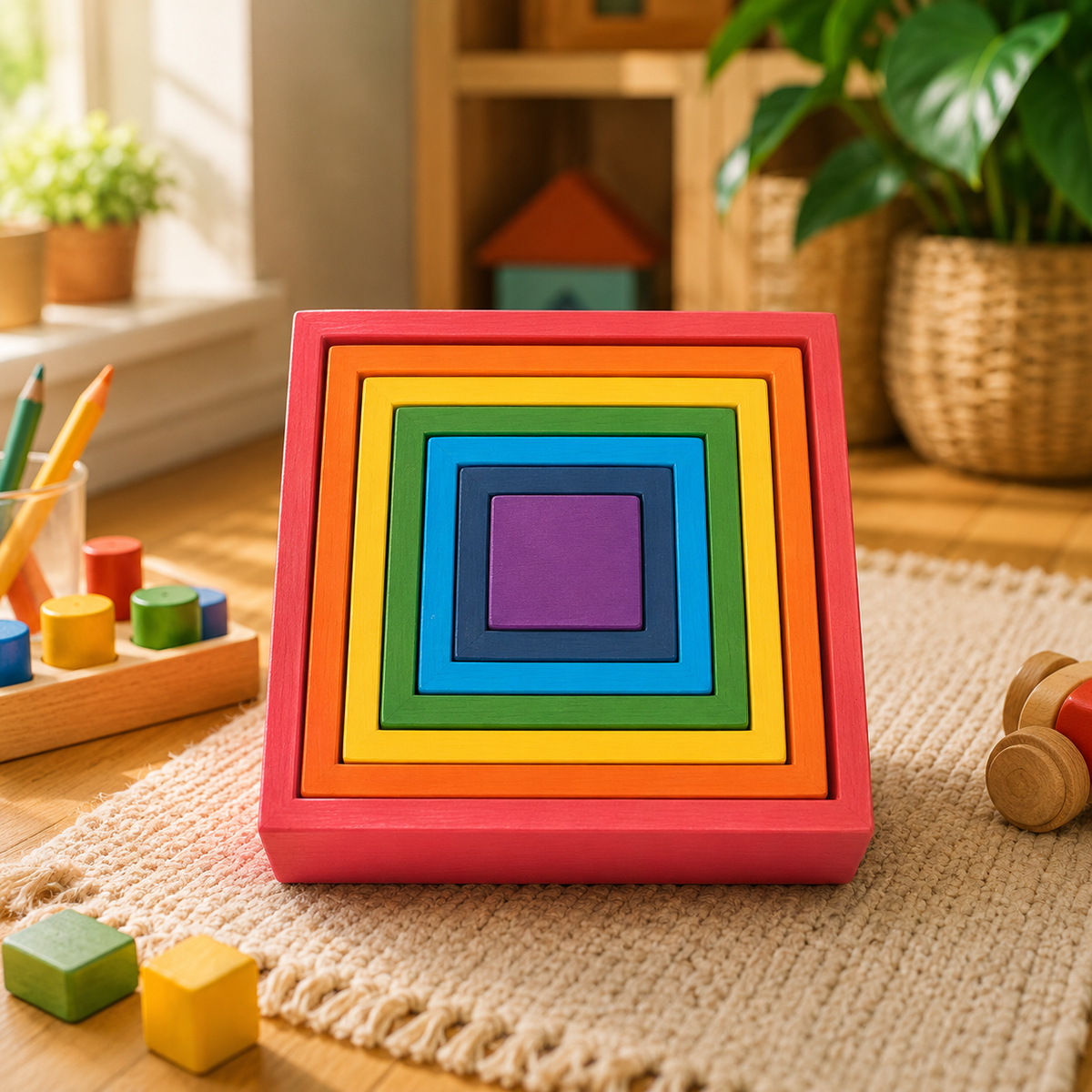 Rainbow Architect Squares