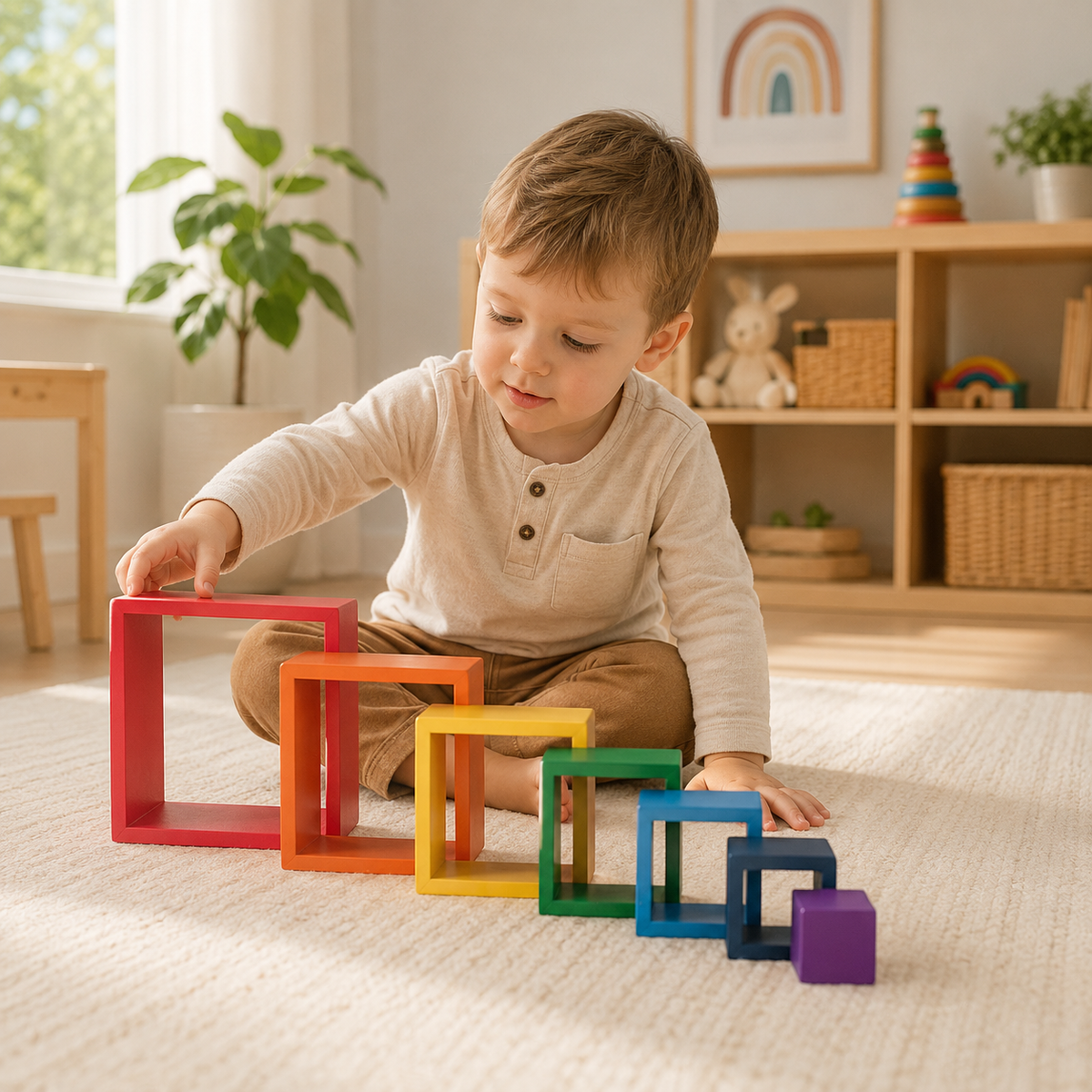 Rainbow Architect Squares