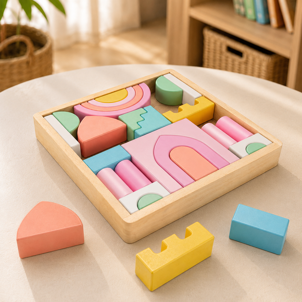Pink Castle Building Set