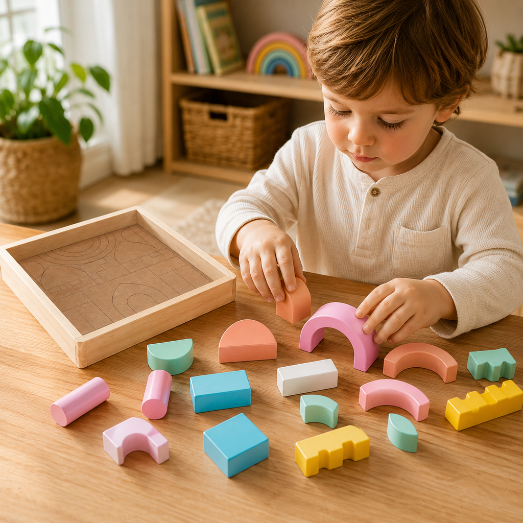 Pink Castle Building Set