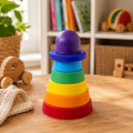 Rainbow Silicone Stacker