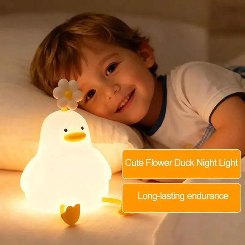 Duck Silicone LED Night Light