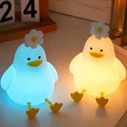 Duck Silicone LED Night Light