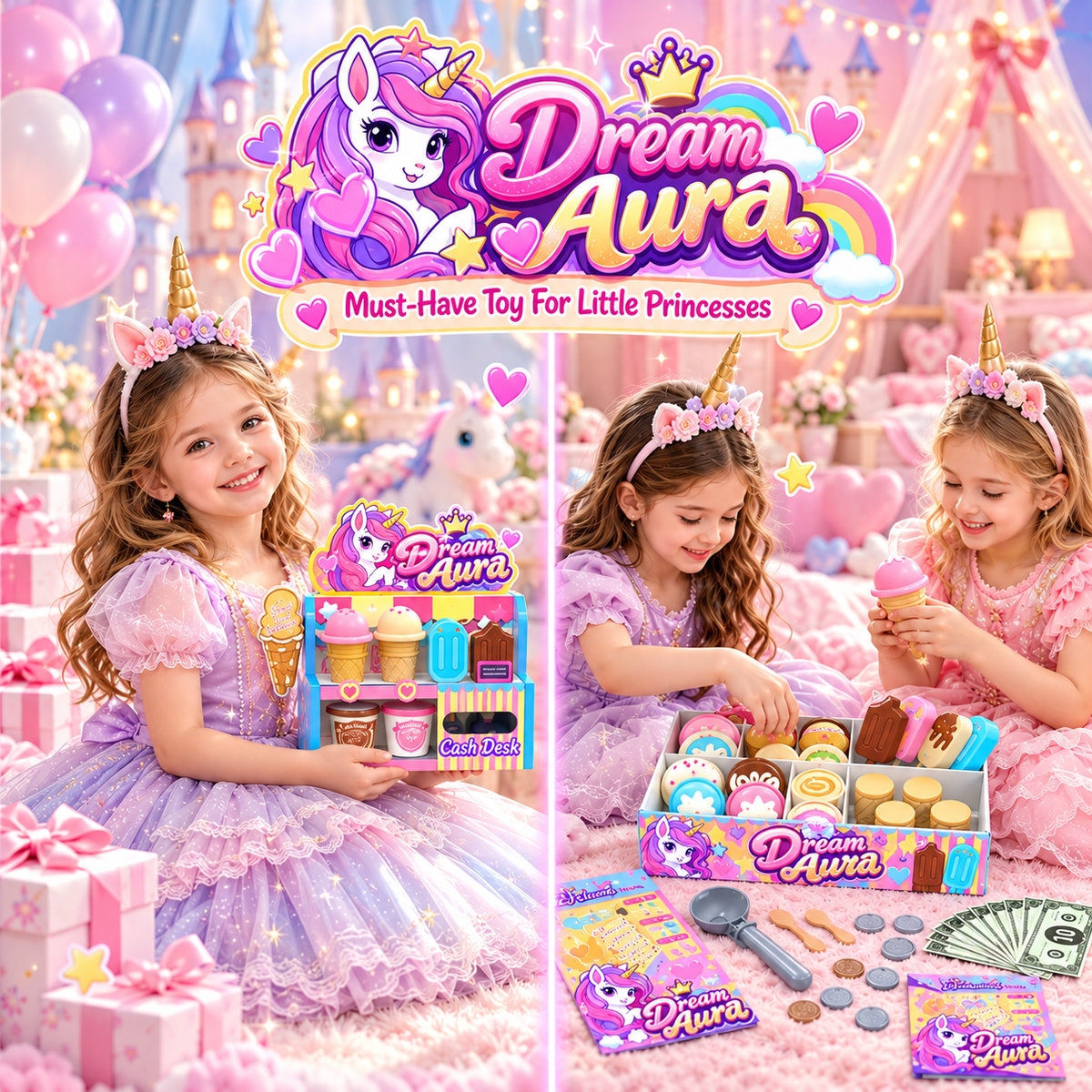 Ice Cream Shop Playset